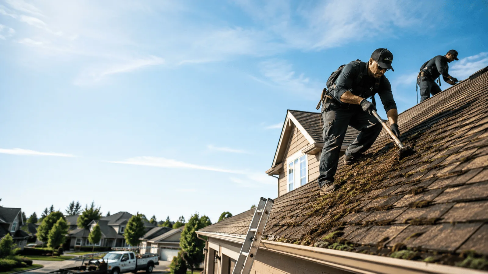 Roof Moss Removal in Sallis, MS near me